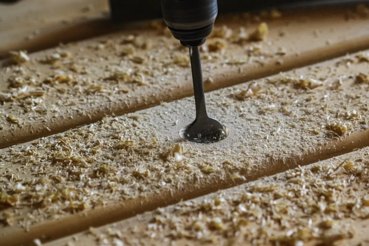 Montaż drewnianej ławki ogrodowej za pomocą wkrętarki